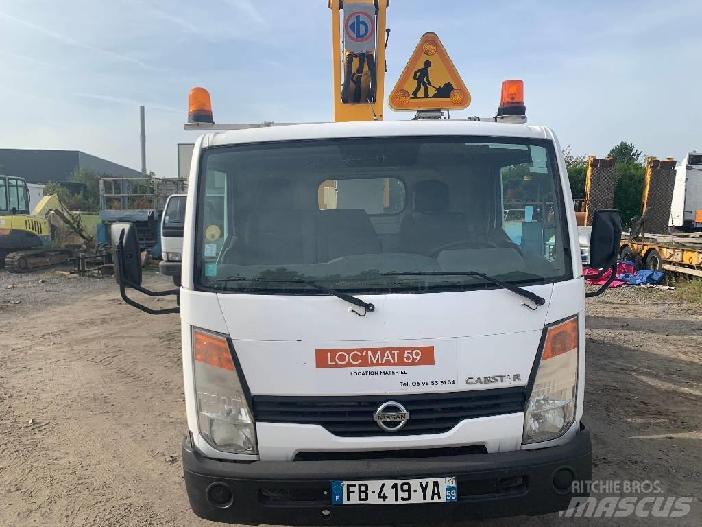 Nissan Cabstar Εναέριες πλατφόρμες τοποθετημένες σε φορτηγό