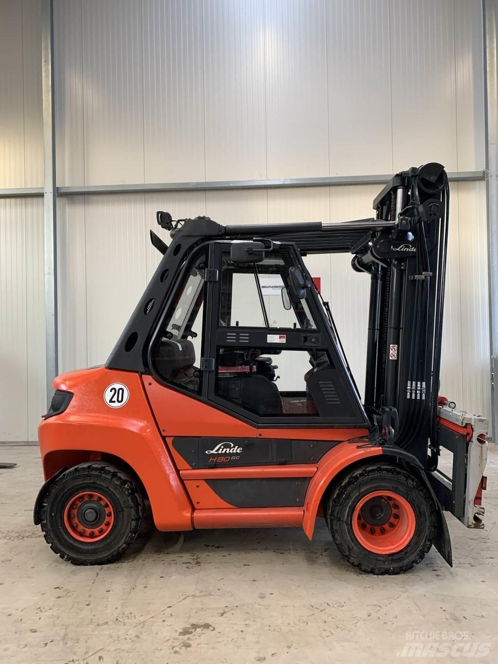 Linde H80D Πετρελαιοκίνητα Κλαρκ
