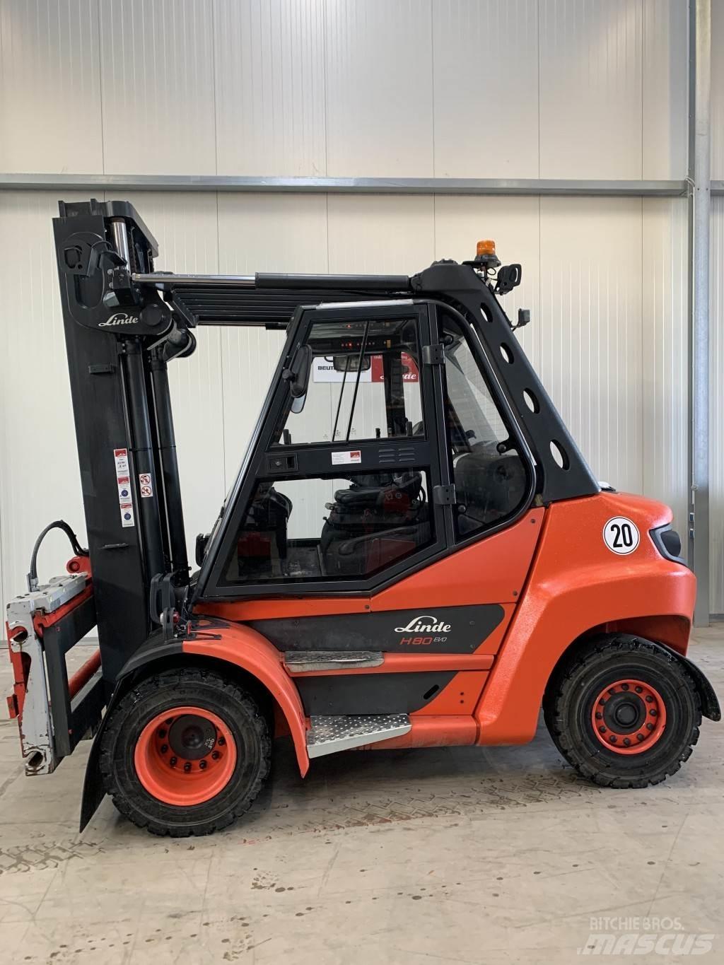 Linde H80D Πετρελαιοκίνητα Κλαρκ