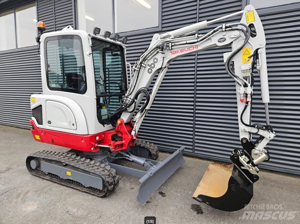 Takeuchi TB 225 Εκσκαφάκι (διαβολάκι) < 7t