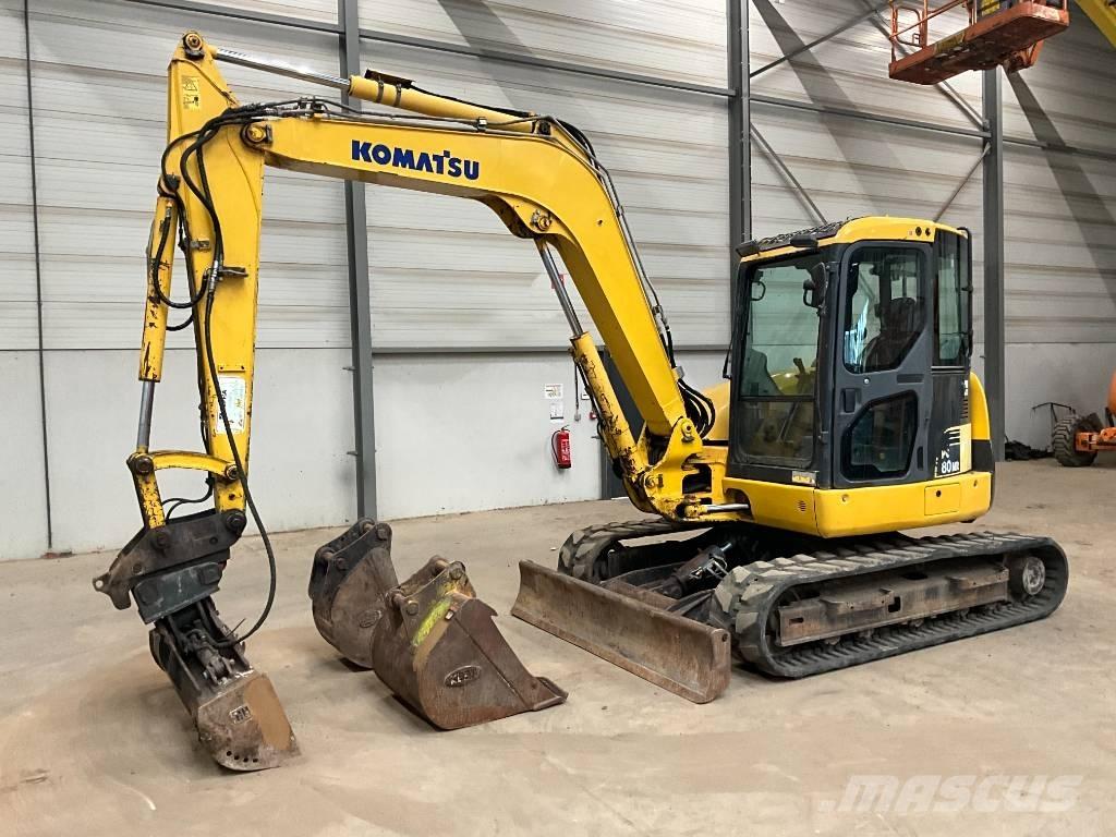 Komatsu PC 80 MR-3 Μίνι εκσκαφείς 7t - 12t