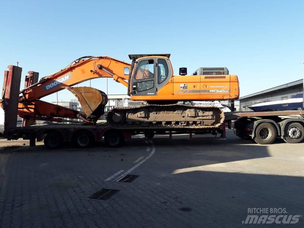 Doosan DX 340 LC Εκσκαφείς με ερπύστριες