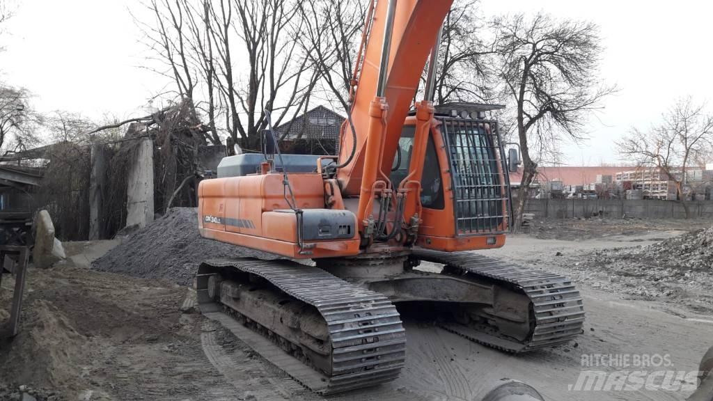 Doosan DX 340 LC Εκσκαφείς με ερπύστριες