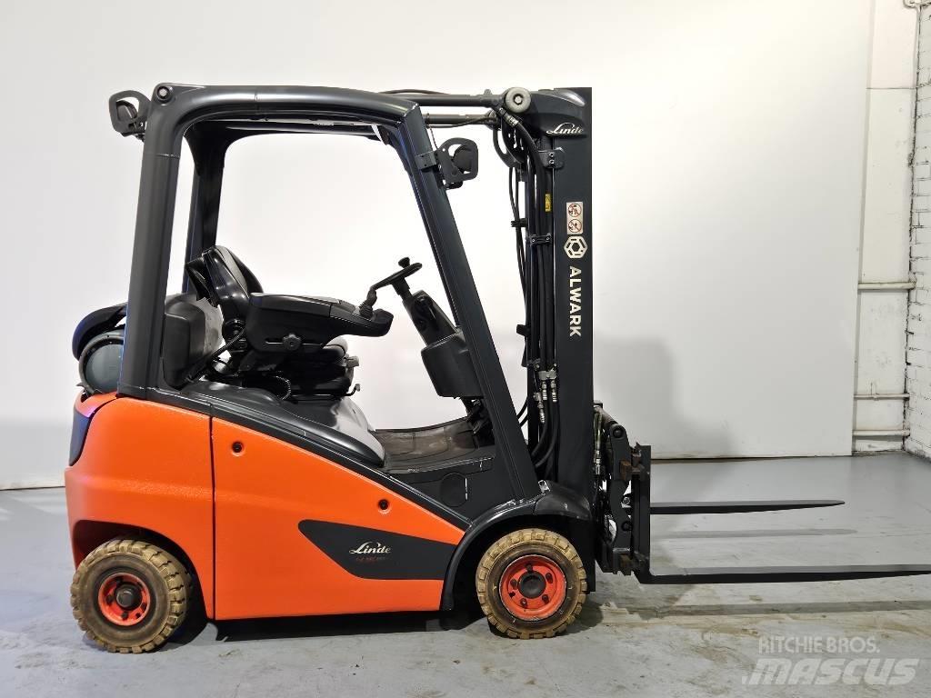 Linde H16T Περονοφόρα ανυψωτικά κλαρκ με φυσικό αέριο LPG