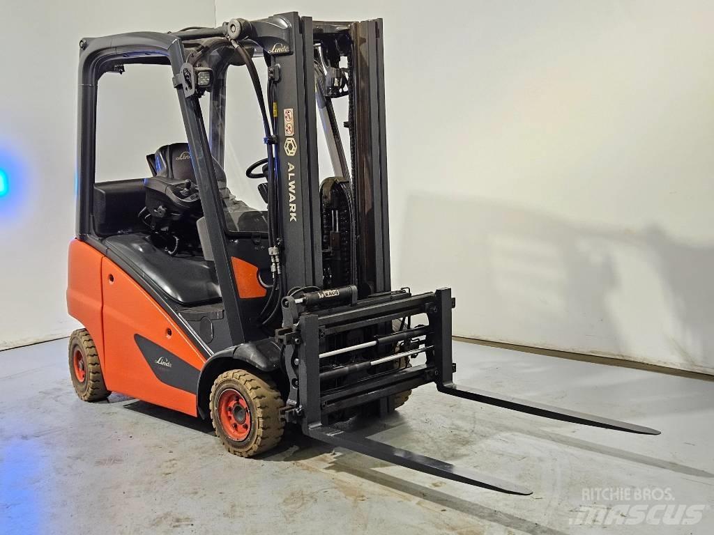 Linde H16T Περονοφόρα ανυψωτικά κλαρκ με φυσικό αέριο LPG