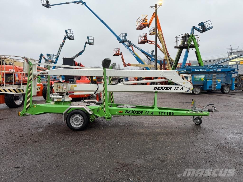 Dexter 12 A Εναέριες πλατφόρμες τοποθετημένες σε ρυμούλκα