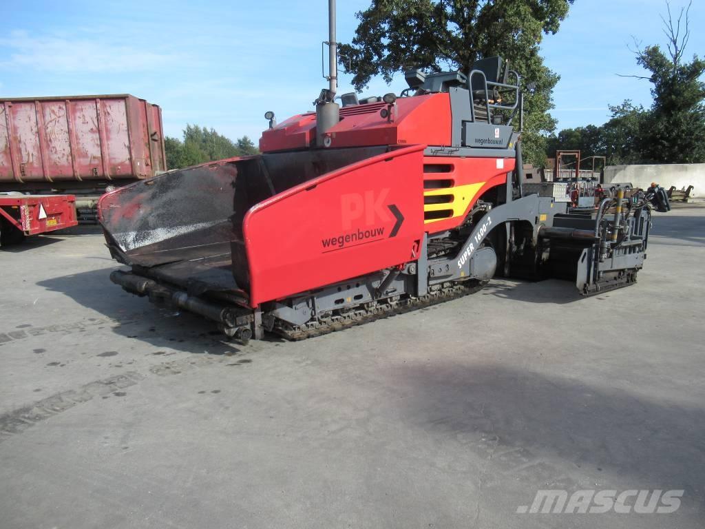 Vögele 1600-2 Επίστρωση ασφάλτου