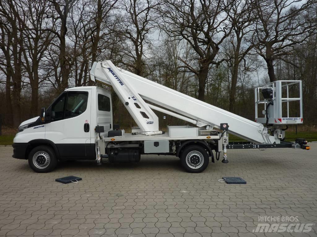 Multitel MTE 230 EX Εναέριες πλατφόρμες τοποθετημένες σε φορτηγό