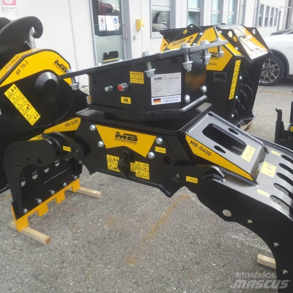 MB Crusher MB-G600 Αρπάγες