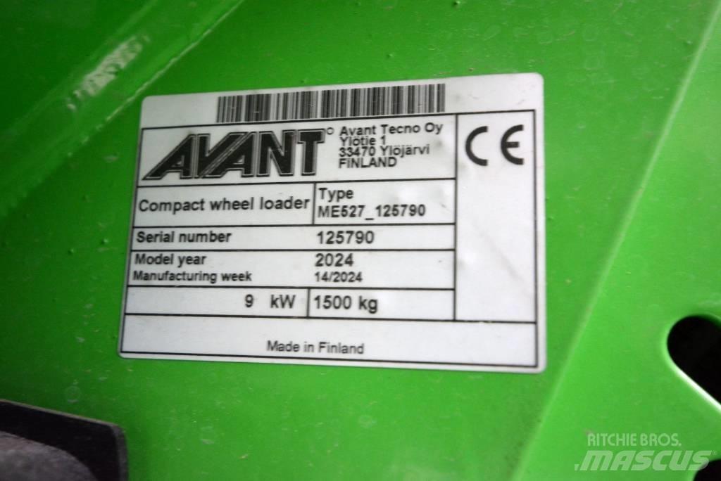 Avant e527 Μίνι φορτωτές