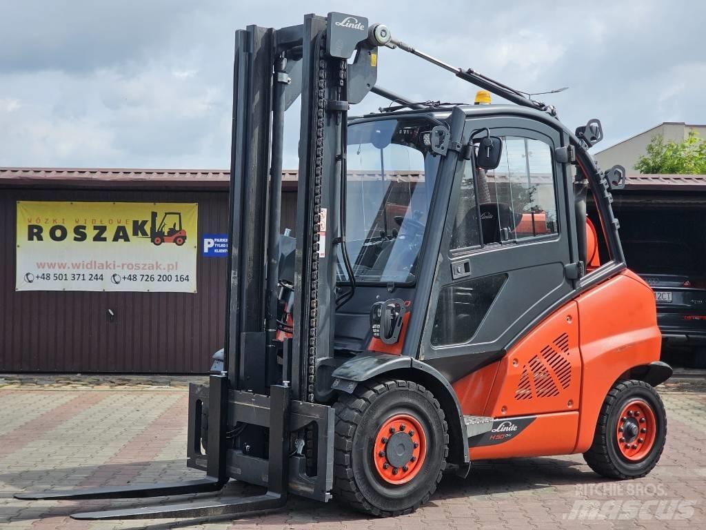 Linde H50T-02 Περονοφόρα ανυψωτικά κλαρκ με φυσικό αέριο LPG