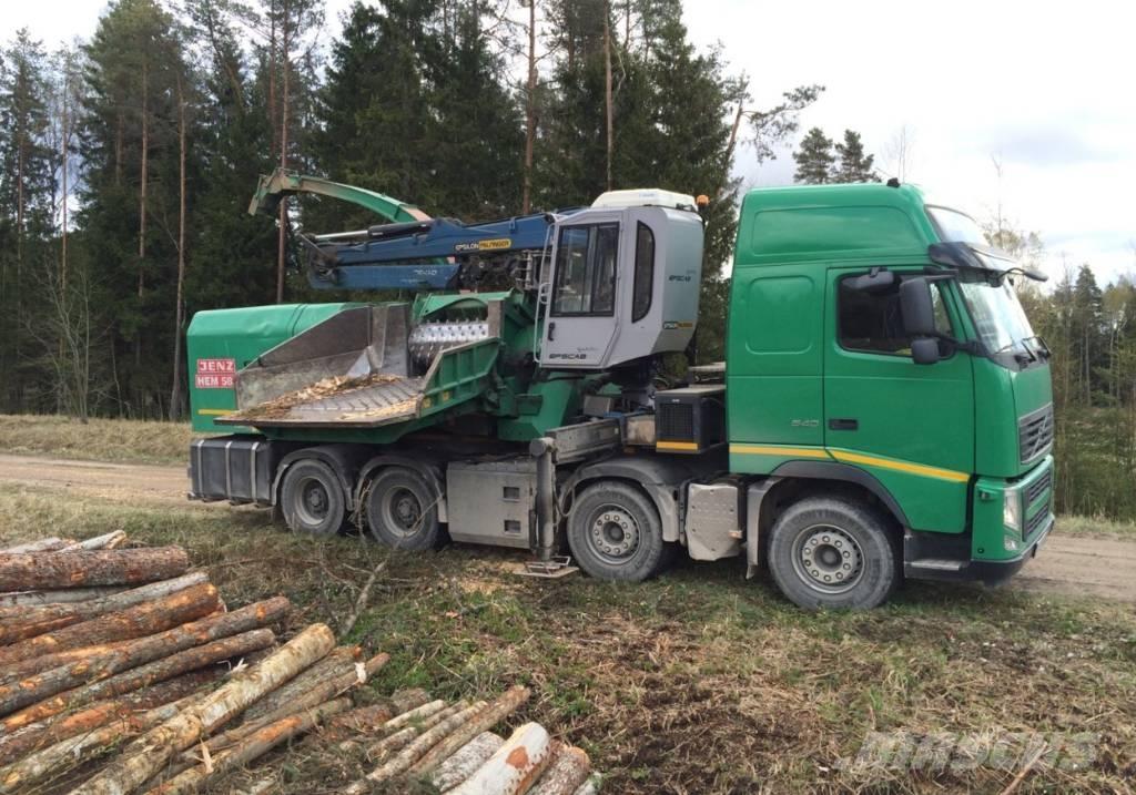 JENZ HEM 582 DQ Τεμαχιστές ξύλου