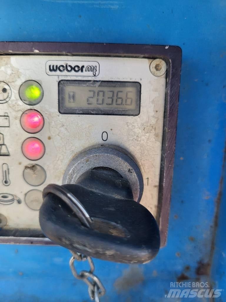 Weber CR 8 CCD Επίπεδοι κόπανοι