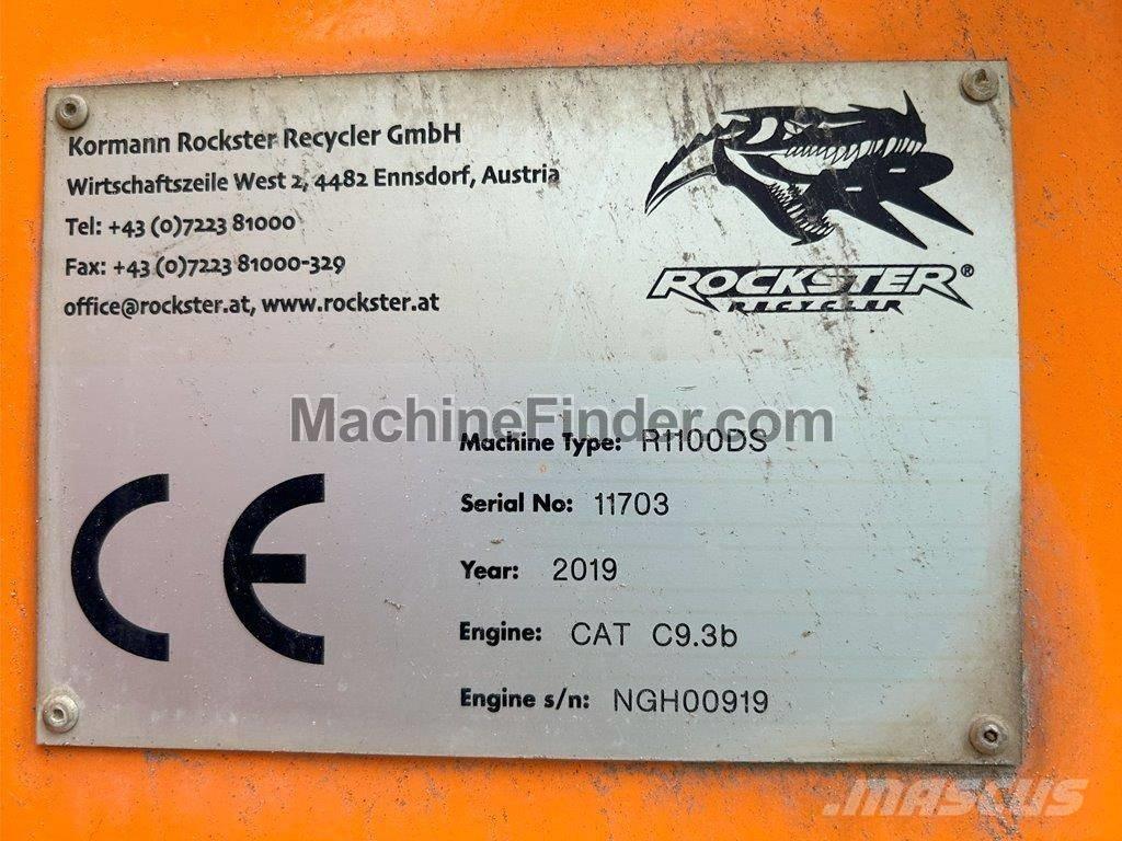 Rockster RD1100DS Κινητοί σπαστήρες