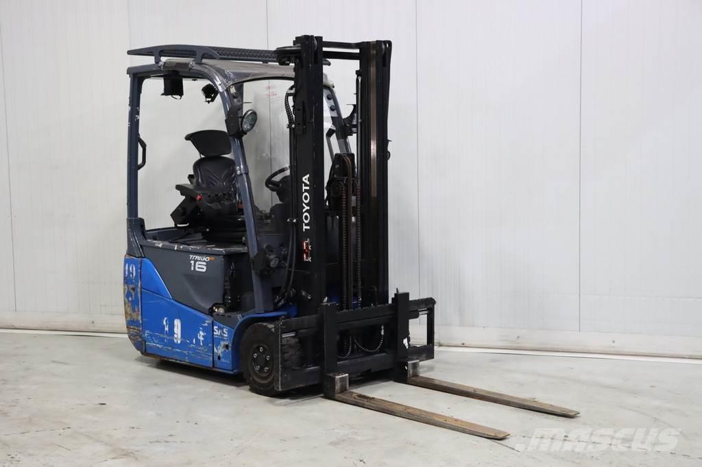 Toyota 8FBE16T Ηλεκτρικά περονοφόρα ανυψωτικά κλαρκ