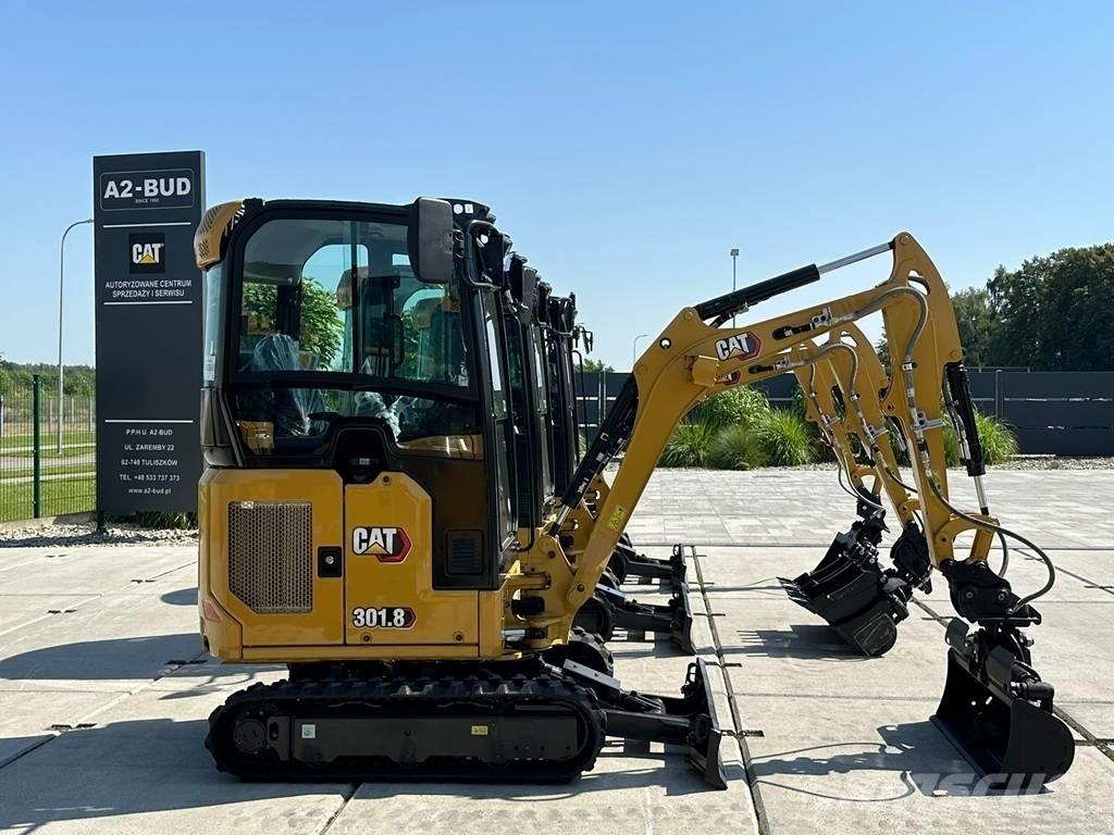CAT 301.8 Εκσκαφείς με ερπύστριες