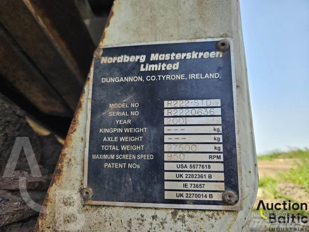 Nordberg R222-STD Μηχανές κοσκινίσματος