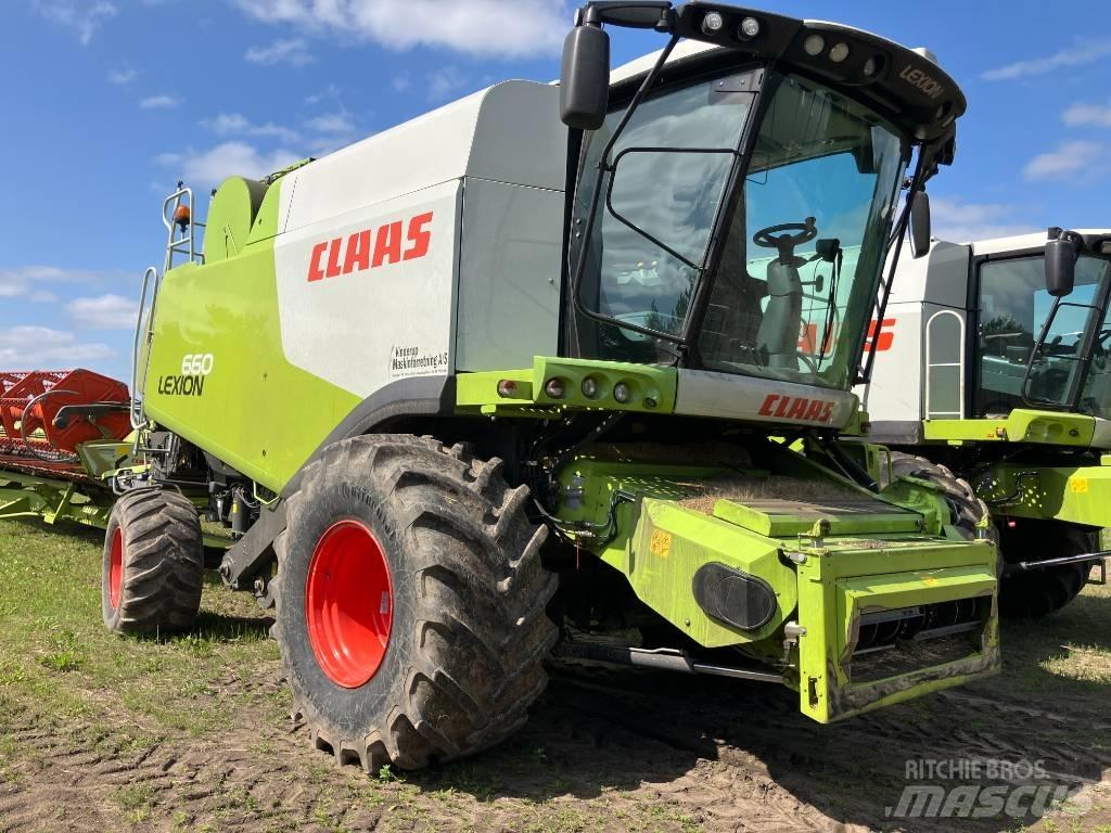 CLAAS LEXION 660 Θεριζοαλωνιστικές μηχανές