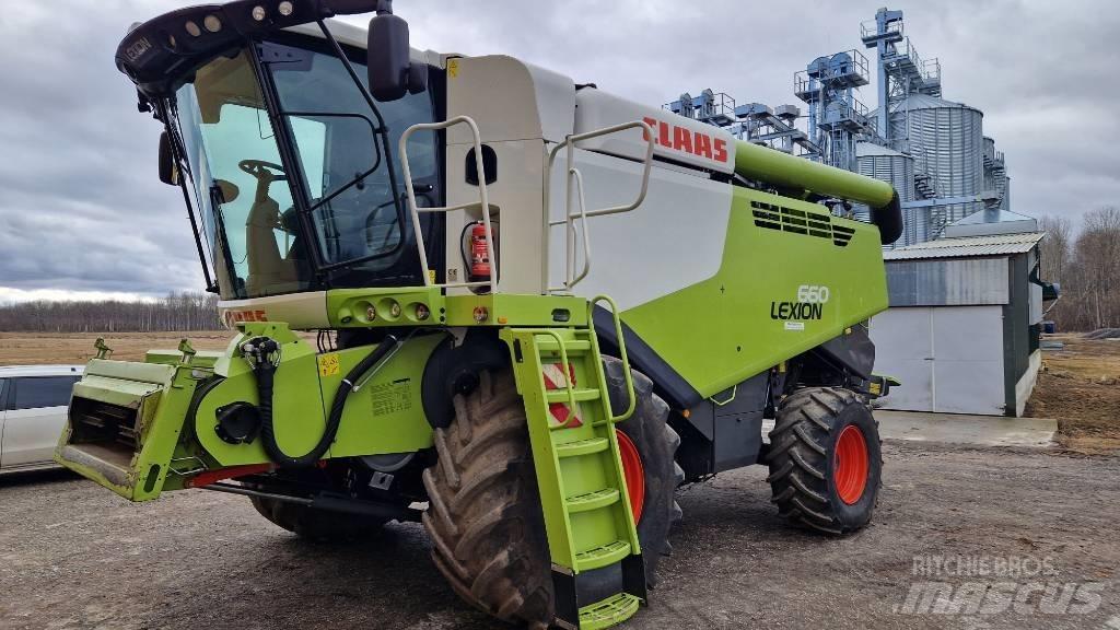 CLAAS Lexion 660 Θεριζοαλωνιστικές μηχανές