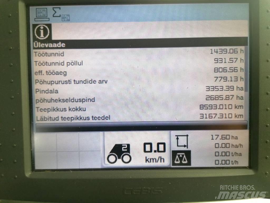 CLAAS Lexion 660 Θεριζοαλωνιστικές μηχανές