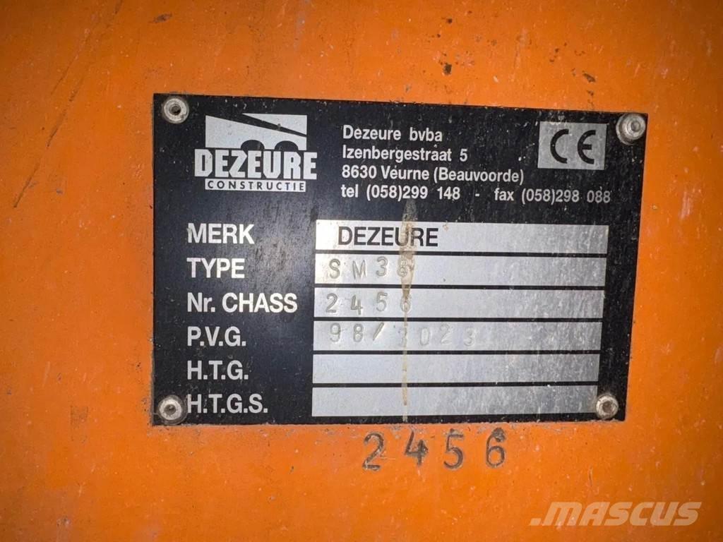 Dezeure SM38 Μηχανές χορτονομής