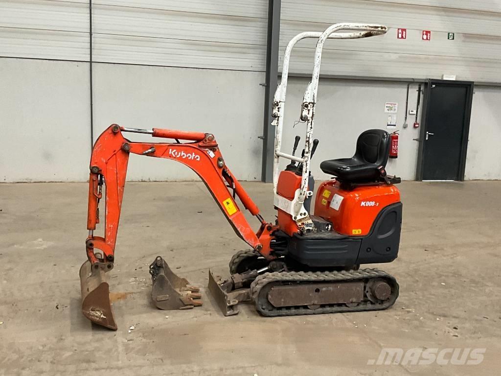 Kubota K 008-3 Εκσκαφάκι (διαβολάκι) < 7t