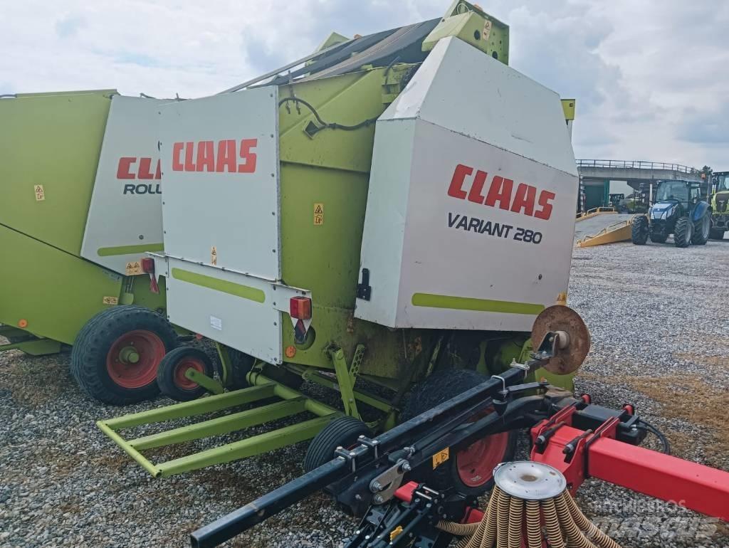 CLAAS Variant 280 Πρέσες κυλινδρικών δεμάτων