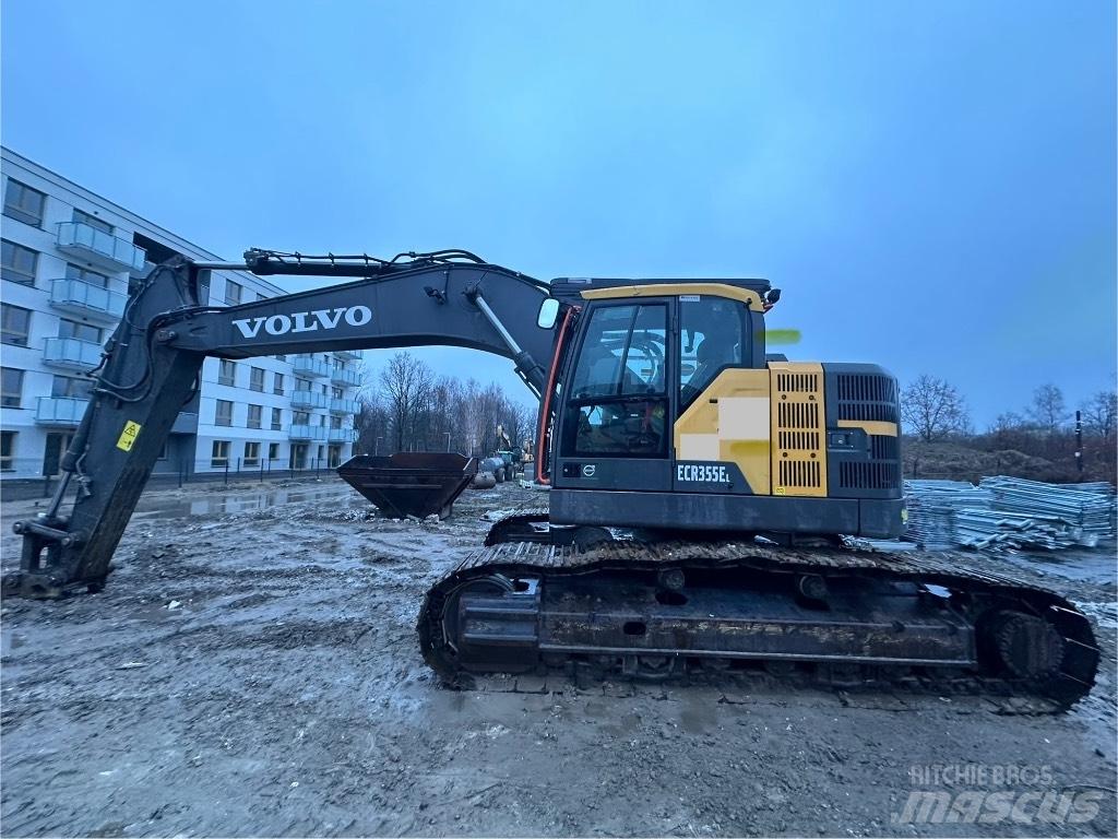 Volvo ECR 355 EL Εκσκαφείς με ερπύστριες
