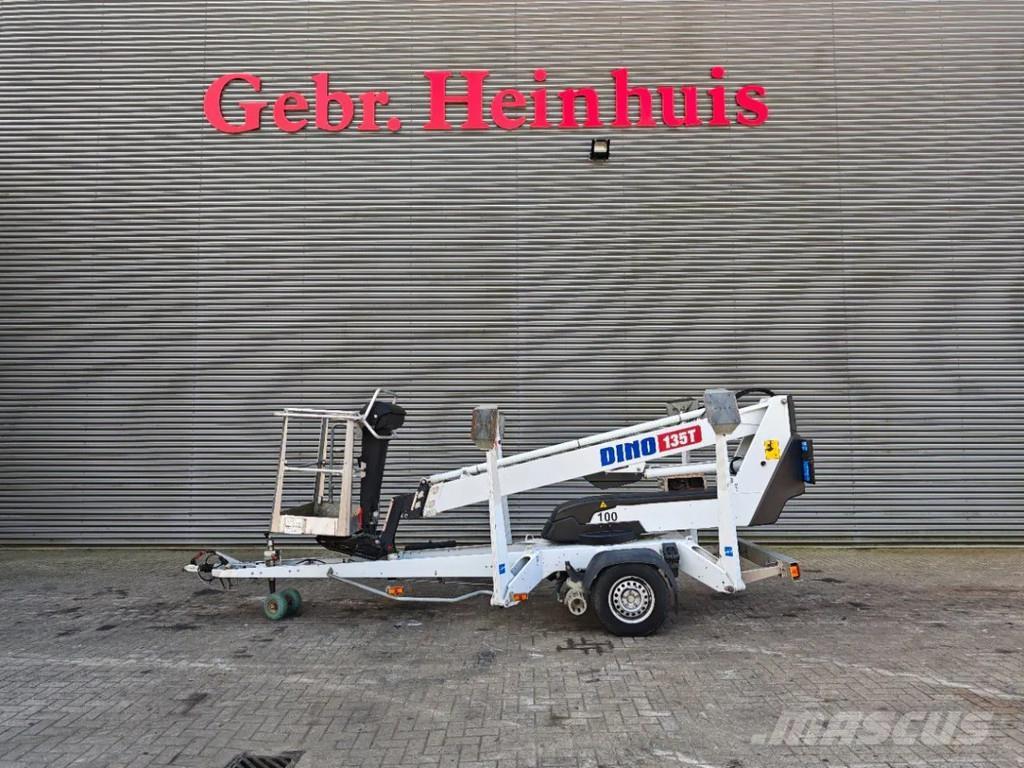 Dino 135T Εναέριες πλατφόρμες τοποθετημένες σε ρυμούλκα