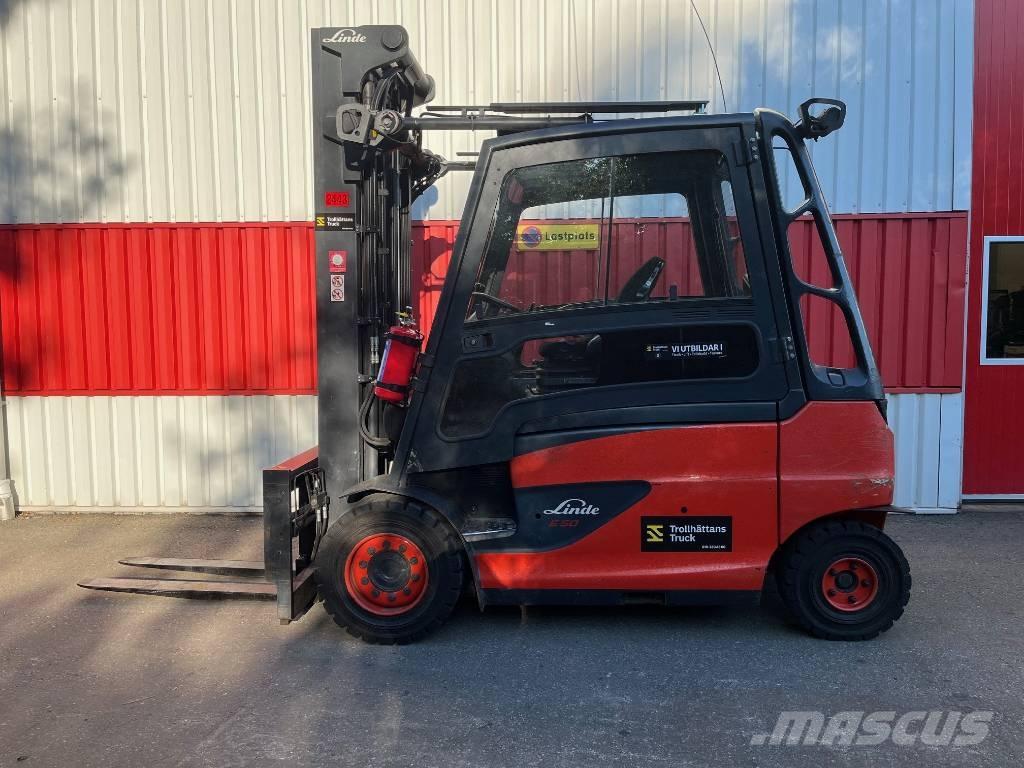 Linde E50HL-01/600 Ηλεκτρικά περονοφόρα ανυψωτικά κλαρκ