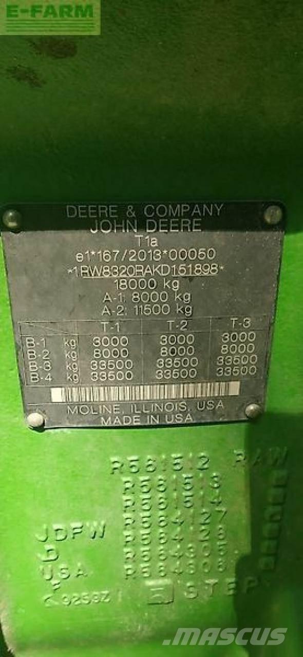 John Deere 8320r Τρακτέρ
