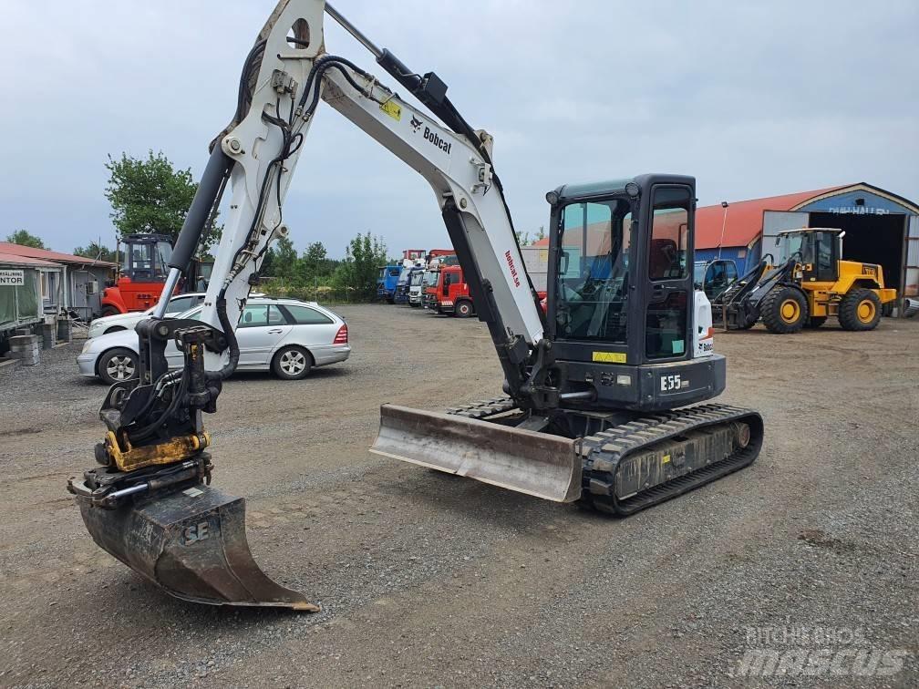 Bobcat E 55 Εκσκαφάκι (διαβολάκι) < 7t