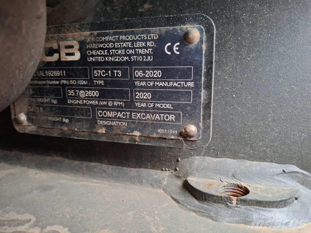 JCB 57C Εκσκαφάκι (διαβολάκι) < 7t