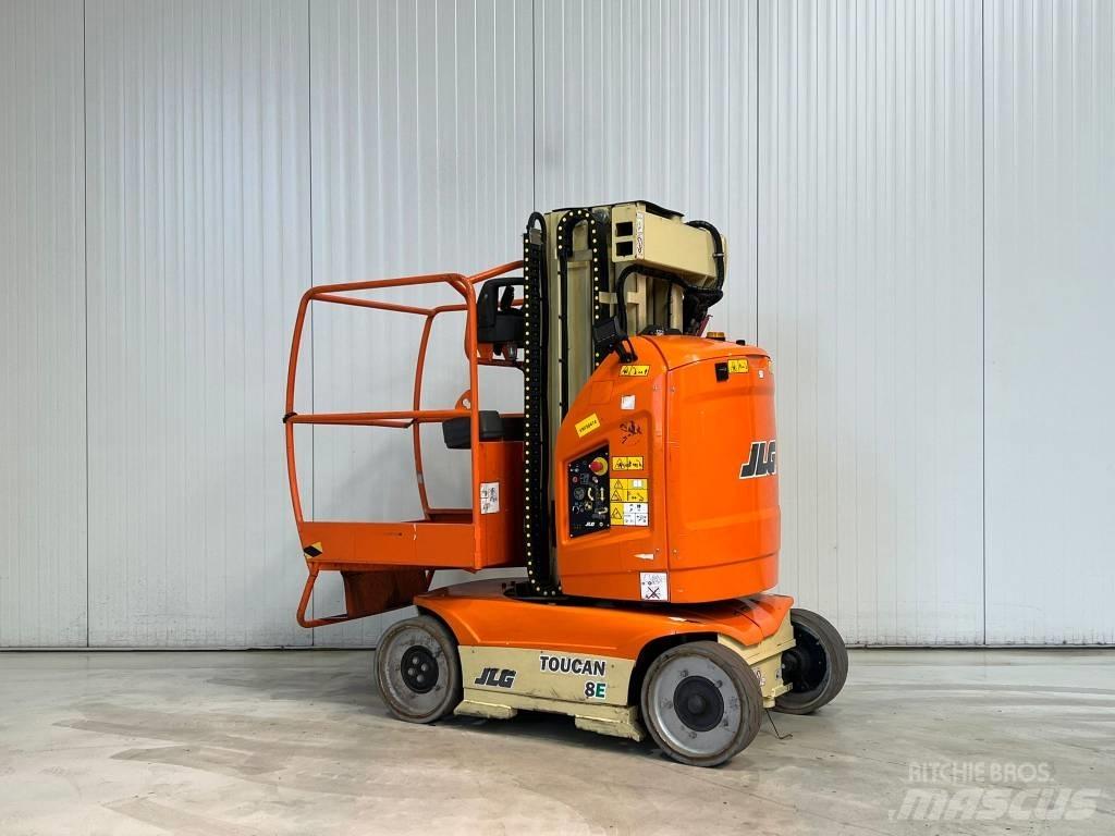 JLG Toucan 8E Ανυψωτήρες με κατακόρυφους πυλώνες