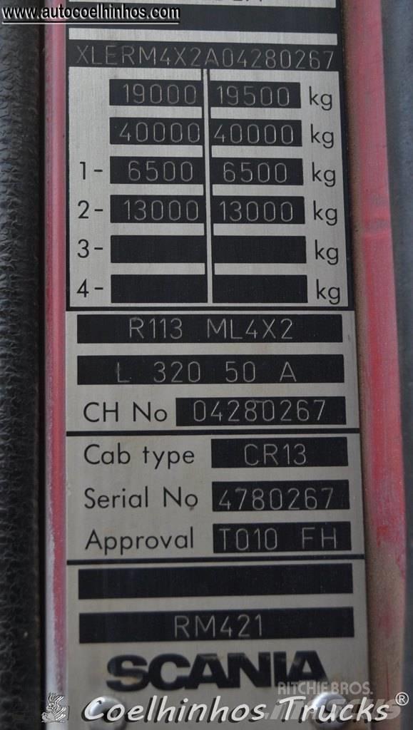 Scania 113H 320 Φορτηγά Ανατροπή