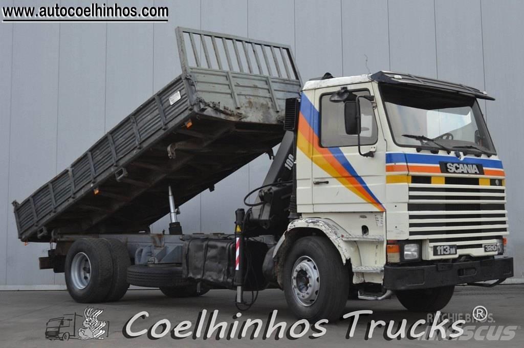 Scania 113H 320 Φορτηγά Ανατροπή