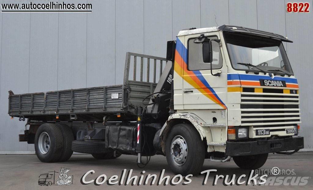 Scania 113H 320 Φορτηγά Ανατροπή