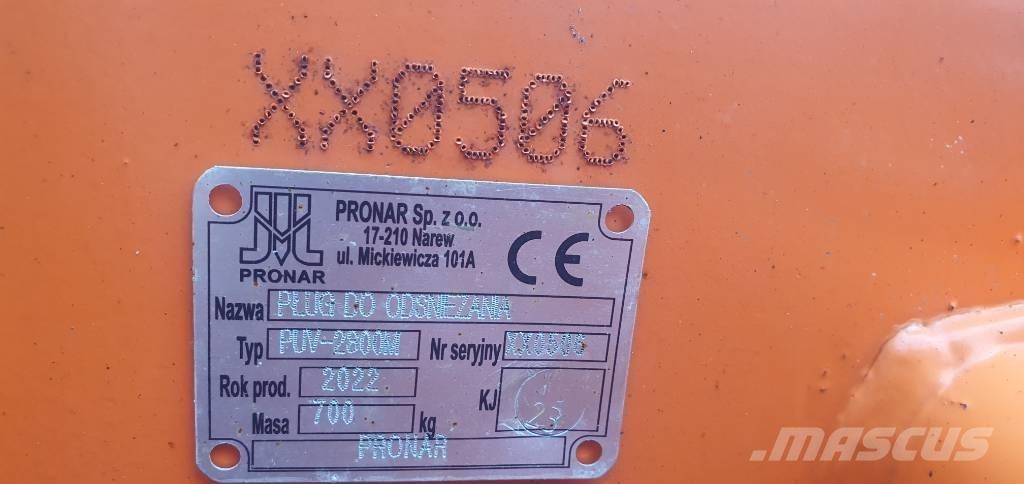 Pronar PUV 2800 M Εκχιονιστήρες και χιονοδιώχτες