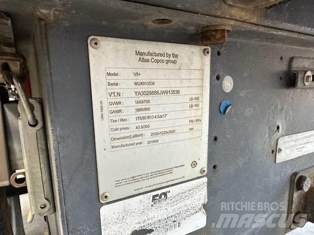 Atlas Copco V5 Πύργοι προβολέων