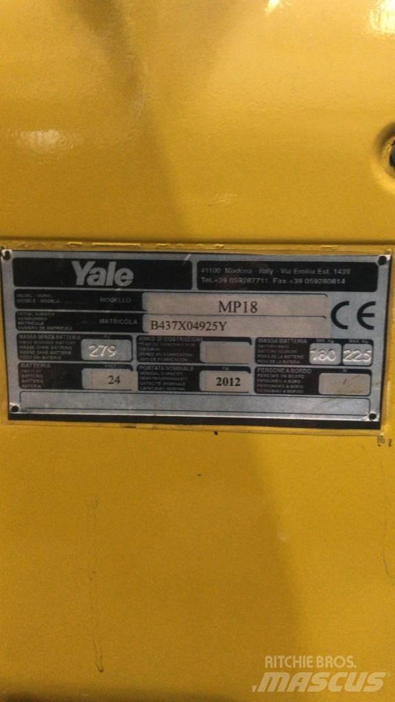 Yale MP18 Χειροκίνητο περονοφόρο ανυψωτικό