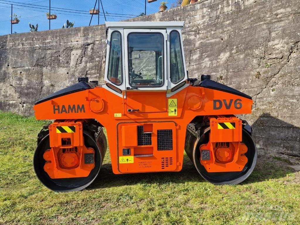Hamm DV 6 Οδοστρωτήρες διπλού κυλίνδρου