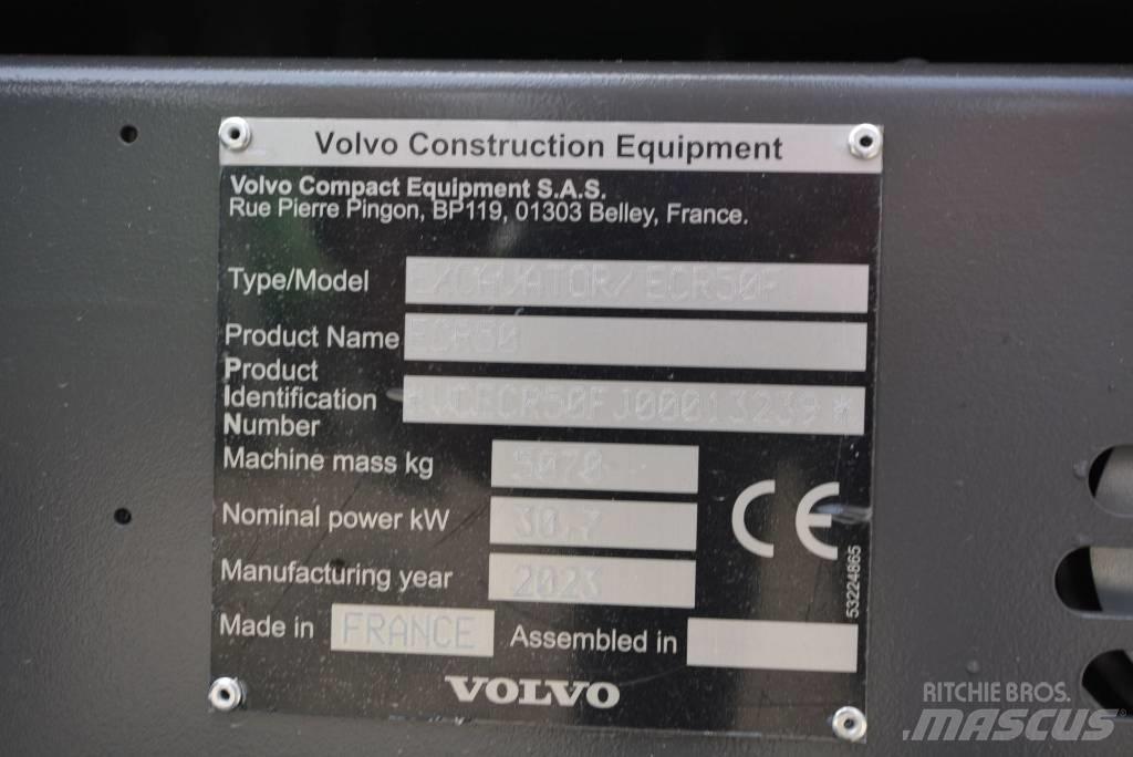 Volvo ECR 50 F Εκσκαφάκι (διαβολάκι) < 7t