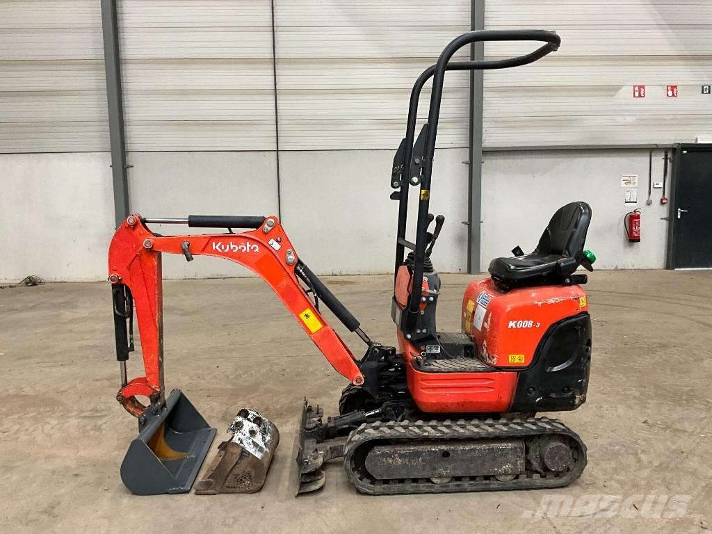 Kubota K 008-3 Εκσκαφάκι (διαβολάκι) < 7t