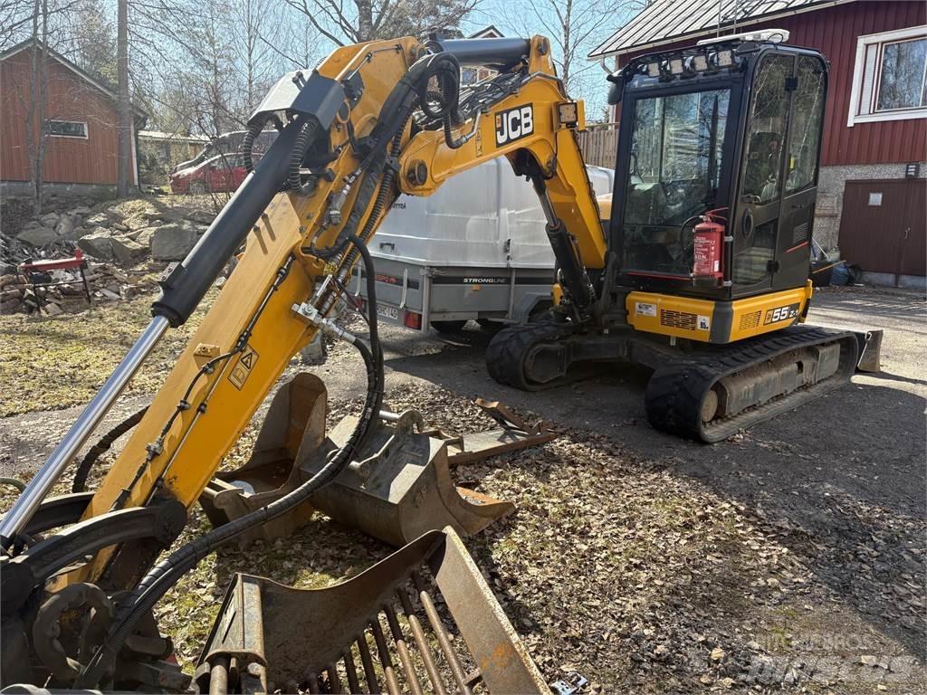 JCB 55Z-1 T3 Εκσκαφείς με ερπύστριες