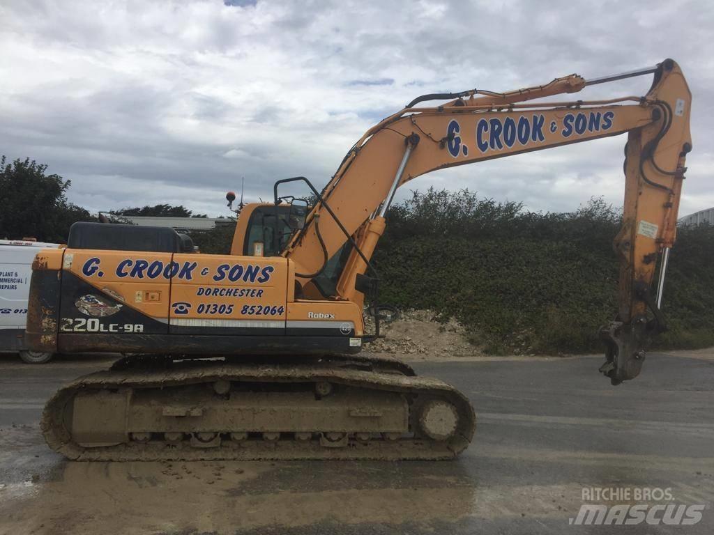 Hyundai Robex 220 LC Εκσκαφείς με ερπύστριες
