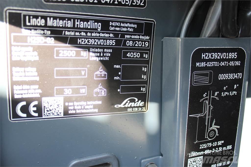 Linde H25D Πετρελαιοκίνητα Κλαρκ
