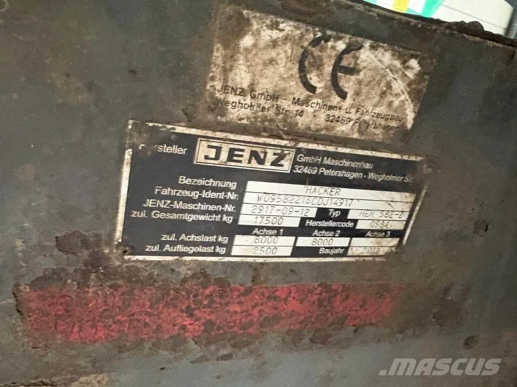 JENZ HEM 582Z Τεμαχιστές ξύλου