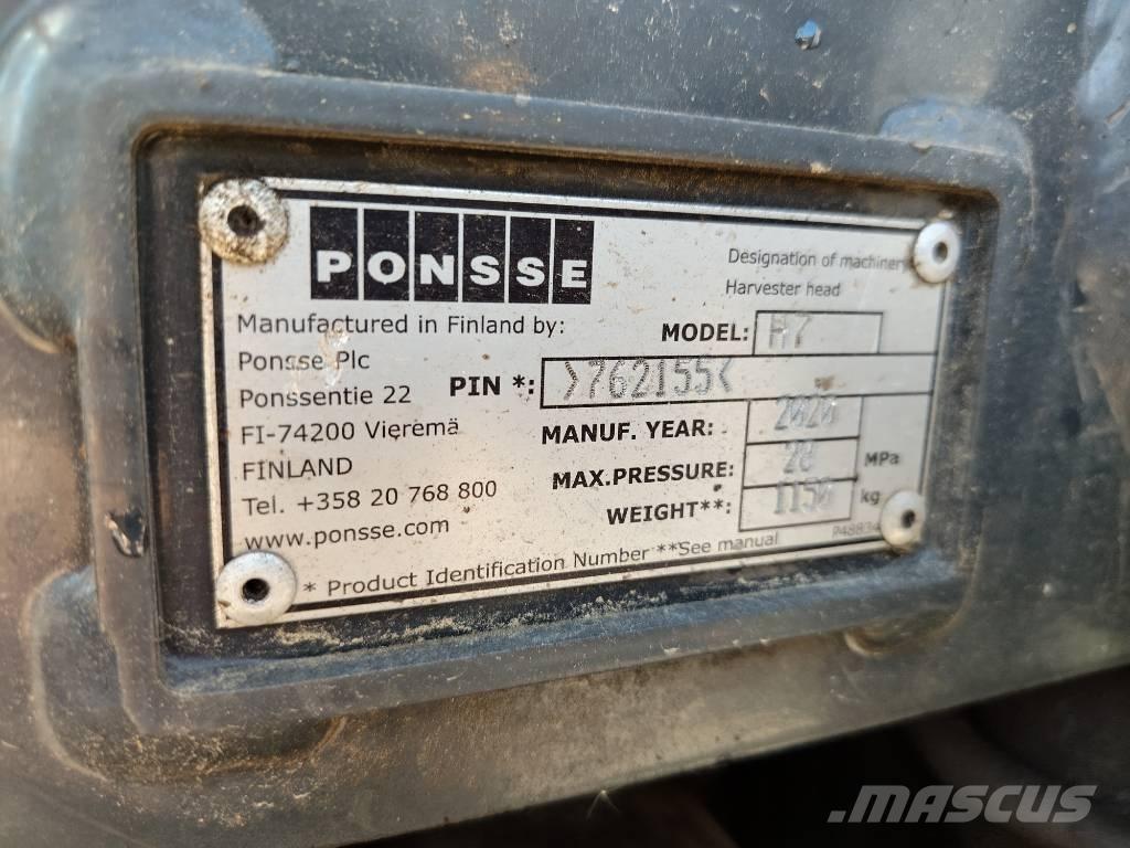 Ponsse Ergo AF H7 Θεριζοαλωνιστικές μηχανές