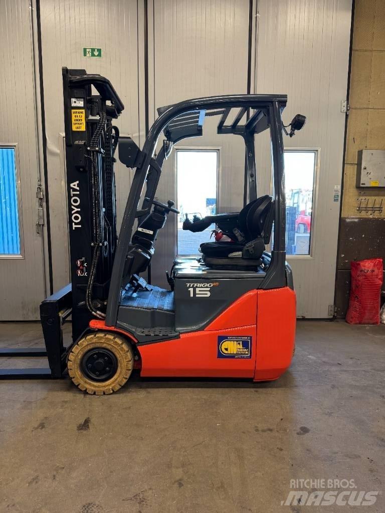 Toyota truck 8FBE15T Ηλεκτρικά περονοφόρα ανυψωτικά κλαρκ