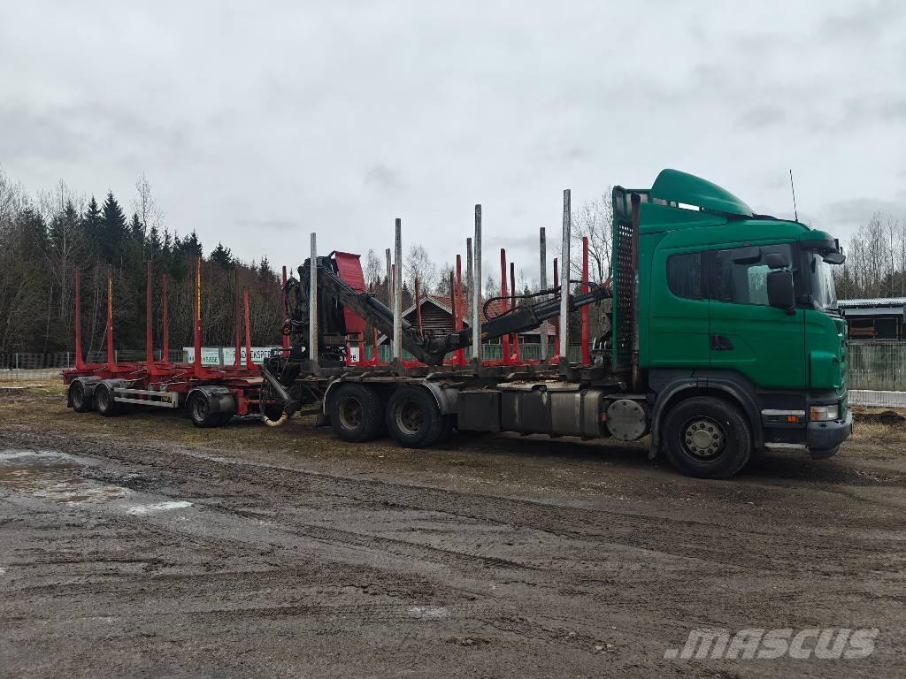 Scania G 480 Φορτηγά ξυλείας